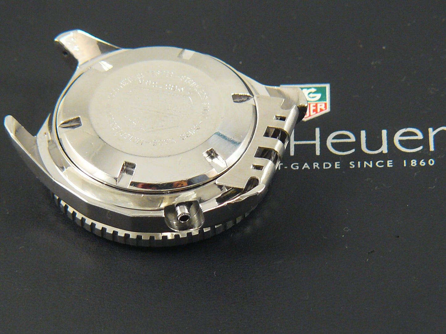 2 Endglieder Jubiläumsarmband Heuer 980.023L Auricoste Spirotechnik Sternzeic...