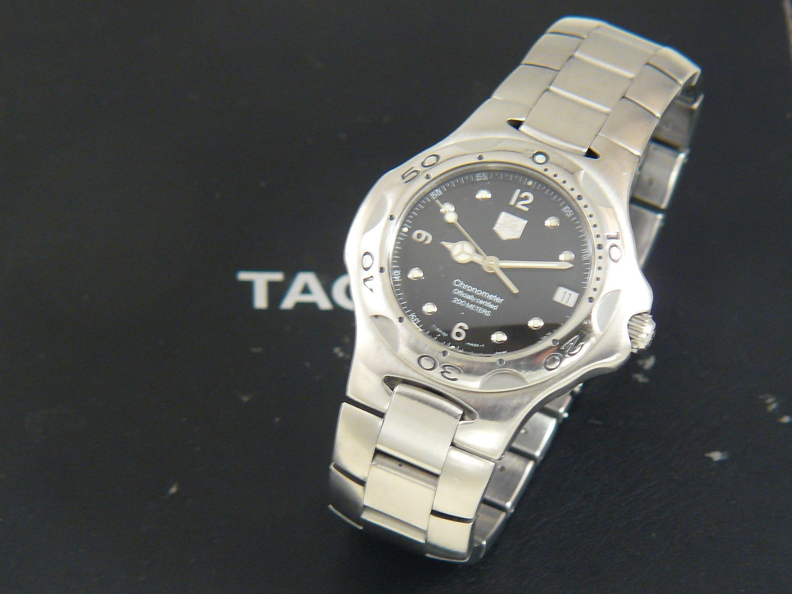 Chronomètre TAG Heuer Kirium nouveau mouvement lire texte. Cosmétiquement...