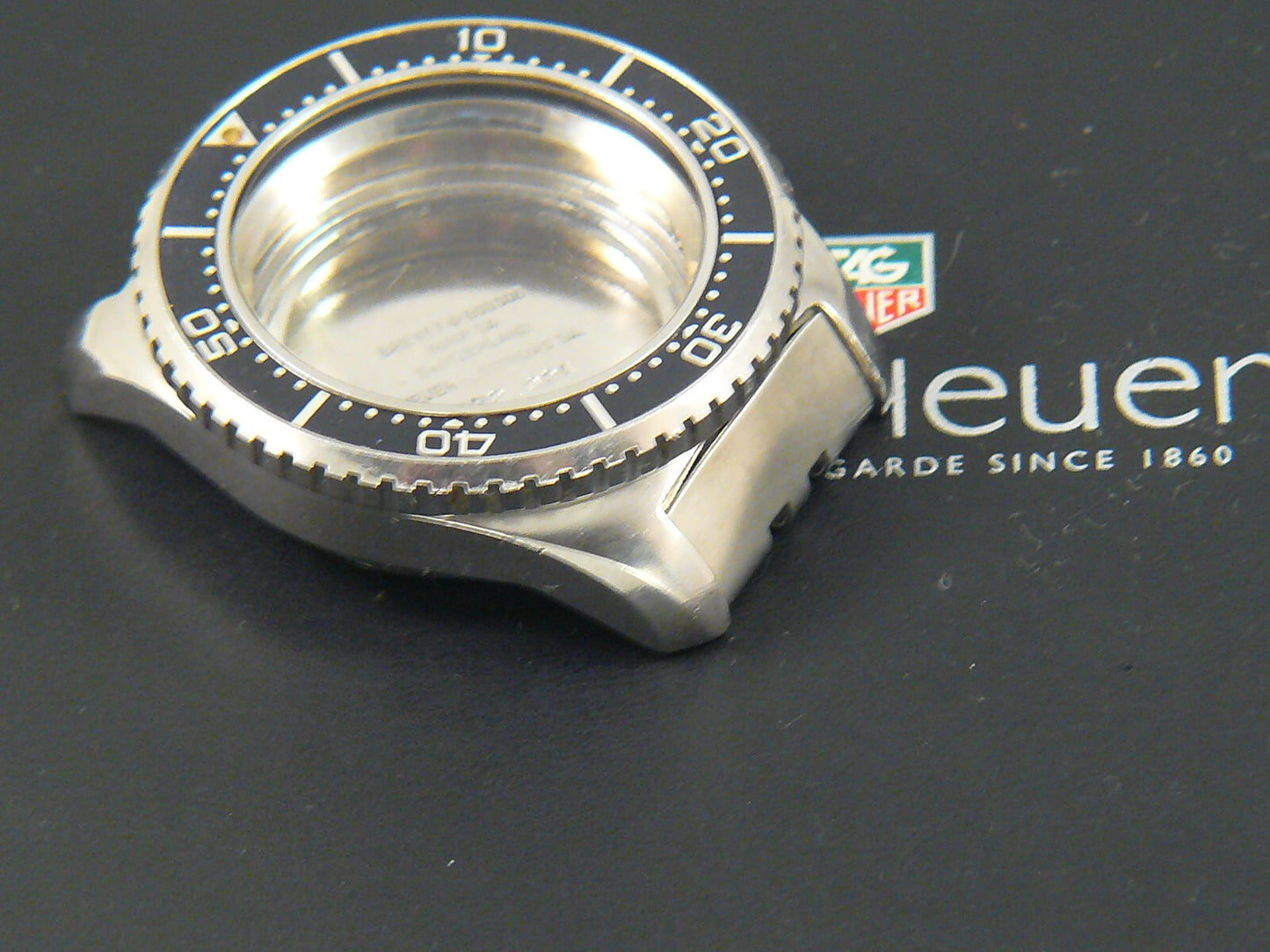 Bracelet jubilé 2 Endlinks Heuer 980.023L Auricoste Spirotechnique Zodiac 20mm
